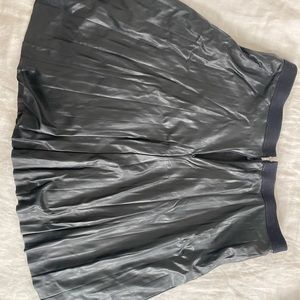 J few faux leather skirt size 2
